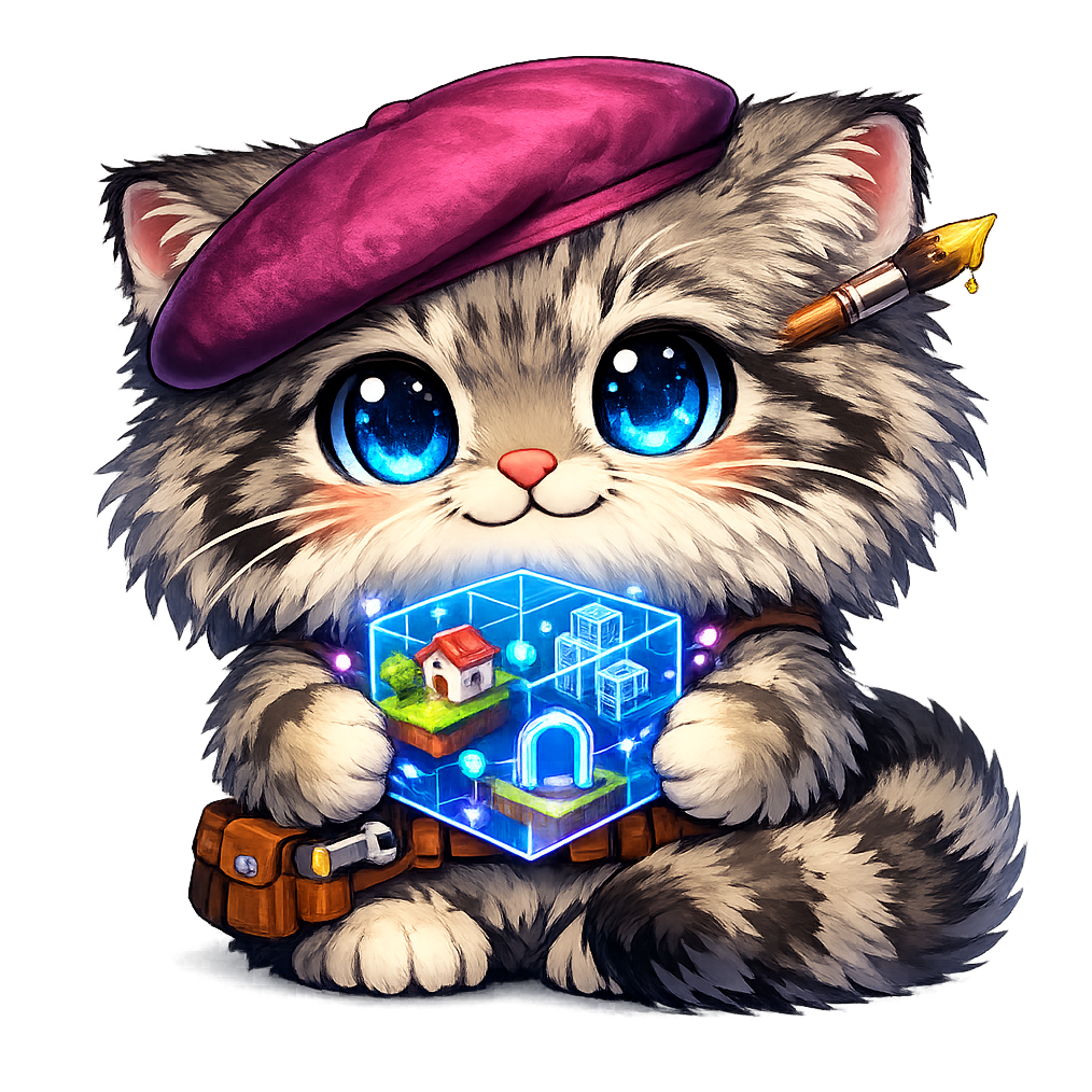 The Pallas cat mascot — judging your code